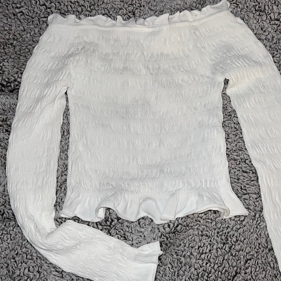 Zara off the shoulders crop top - Picture 1 of 4